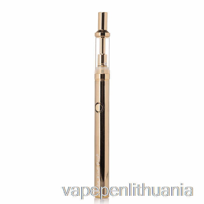 Tipo Pen Slim 510 Garintuvo Rinkinys Gold Vape Skystis